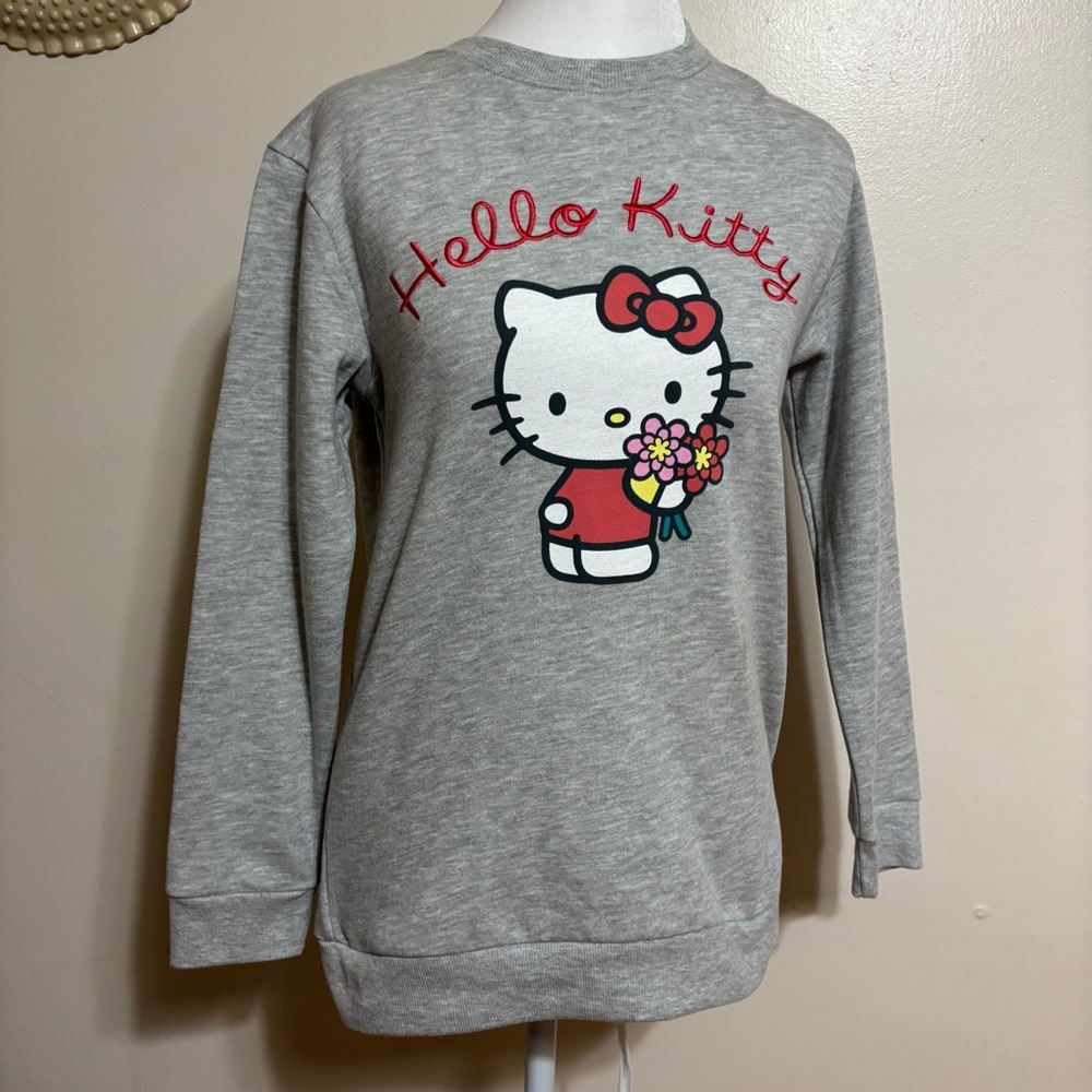 Hello Kitty Gray Sweatshirt